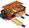 Pukomc Electric Indoor Grill,2 in 1 Indoor Grills for Kitchen by Pukomc