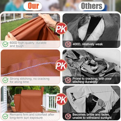 QuliMetal Grill Cover for recteq Flagship 1100/1250/700/680 Grills - Image 5