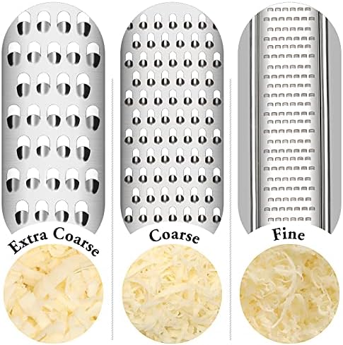 Cambom Cheese Grater Citrus Zester Lemon Zester, Pack of 3, Red - Image 4