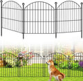 Decorative Garden Fence, 24in (H) x 20ft(L) No Dig Fence by Thrivinest
