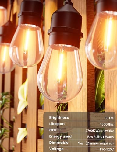 Svater Outdoor String Lights for Outside 200 FT Waterproof Commercial Grade - Image 3