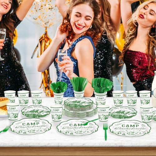 168Pcs Camp Bachelorette Party Decorations Serves 24 - Image 6