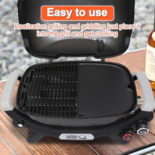 QuliMetal Cast Iron Griddle for Weber Q2000N, Q2200N, Q2600N+ & Q2800N+ - Image 5