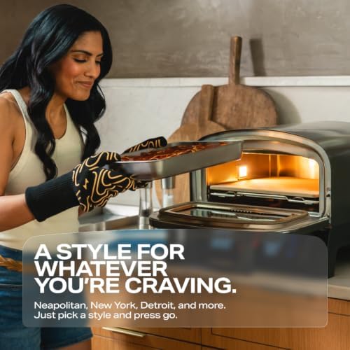 Current® Model P+ Smart Electric Pizza Oven, 12-Inch, Sand - Image 6