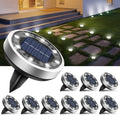btfarm 10 Pack Solar Lights Outdoor Waterproof, 8 LED Solar Ground Lights by btfarmdecorativelighting