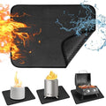 24x18 Inch Heat Resistant Mat for Under Grill Tabletop by CowCity