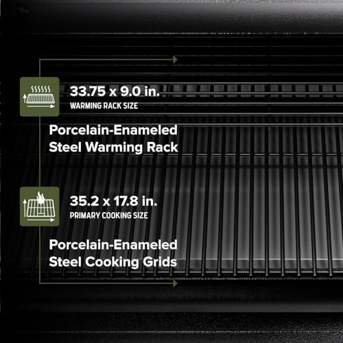 Oakford 930 Wood Pellet Smoker Grill with I-Site View Indicator & Smart App - Image 6