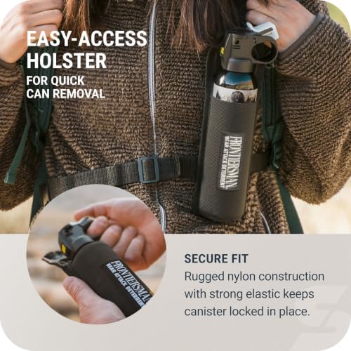 SABRE Frontiersman MAX Bear Spray, EPA Registered for 9 Animal Species - Image 5