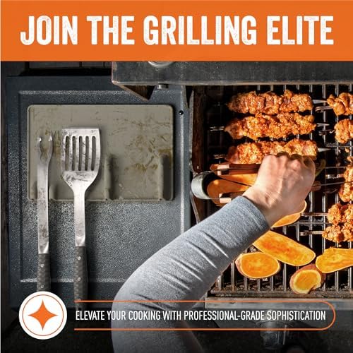 Yukon Glory Silicone Tool Rest Mat, Grey, Holds 3 Grill Tools - Image 2