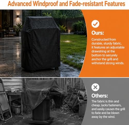 30" Grill Cover for Kenmore and Permasteel 2- and 3-Burner Gas Grill - Image 5