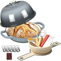 Umite Chef 6QT Enameled Cast Iron Dutch Oven for Bread Baking by UmiteChef