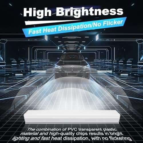FERUERW Hexagon Garage Lights 11 Hex, 3 Level Dimmable - Image 6