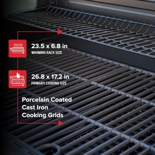 Nexgrill Propane 4 Burner Gas Grill, 2-In-1 Charcoal Tray with Side Burner - Image 4