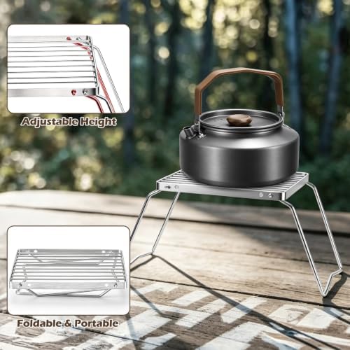 Leonyo 18PCS Camping Cookware Set, Camping Cooking Pot Pan Mess Kit - Image 6