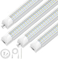 CNSUNWAY 4FT LED Shop Lights, 50W 7500LM D Shape, ETL Listed 4 Pack by CNSUNWAY