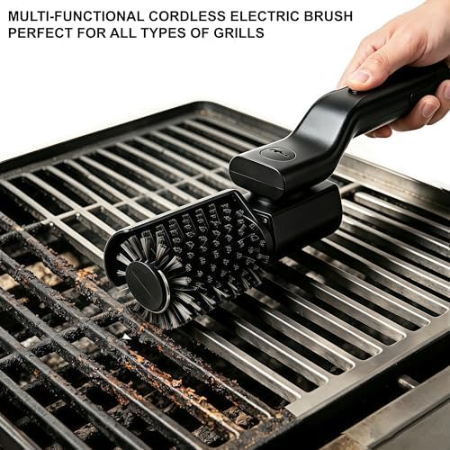 Cordless Electric Grill Brush Rechargeable 400RPM Powerful - Image 3
