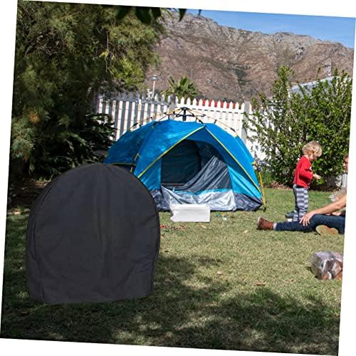 Oxford Cloth Firewood Rack Cover with Heavy Duty Straps - Image 7