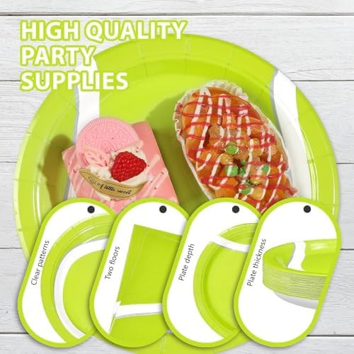250Pcs Tennis Party Decorations for Sports Fans Kids Baby Shower Serves 50 - Image 4