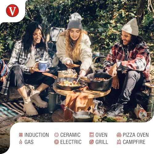 Victoria 0.5-Quart Cast Iron Saucepan, Small Cast Iron Melting Pot Seasoned with Flaxseed Oil, Made in Colombia, Black (Pack of 6) - Image 3