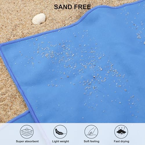 Rainleaf Microfiber Towel Quick Dry Camping & Travel & Gym Towel. Compact - Image 4