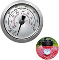 Upgrade Replacement Thermometer for Kamado Joe JR,2.5" Grill Temperature Gauge Replacement for Kamado Joe Accessories 150-900°F with Waterproof and No-Fog Glass Lens by Quantfire