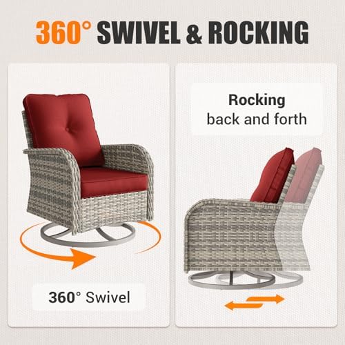 Outdoor Patio Furniture Set PE Wicker Rattan Outdoor Sectional Sofa - Image 6