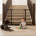 Mumeasy 36-60.5 in Extra Wide Baby Gate for Stairs, 36 Tall Dog Gate, Black by Mumeasy-FocusonBabyPetSafetyGate
