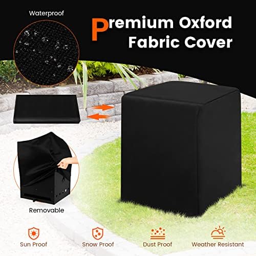 COSTWAY Outdoor Pizza Oven, 4-in-1 Detachable Pizza Oven with Pizza Stone - Image 5