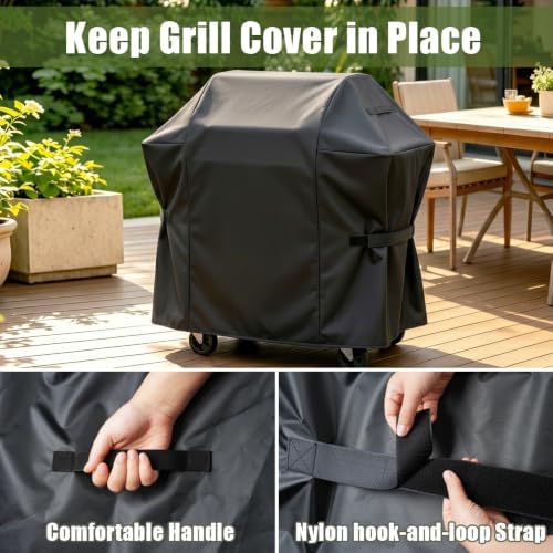 Grill Cover, 55 inch Outdoor Waterproof UV Resistant BBQ Covers - Image 5