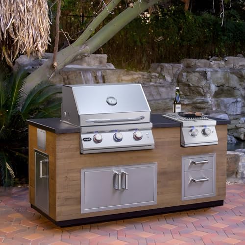 Hygrill 24,000BTU Liquid Propane Double Side Burner, Built In Burners - Image 6