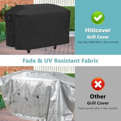 60" Grill Cover for Nexgrill Daytona 720-1057 3-Burner Griddle - Image 7