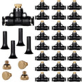 24 Pack Brass Misting Nozzles Outdoor Cooling System by NFAMRZCAR