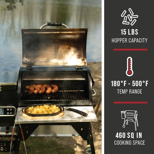 GRILLA Chimp 2.0 Tailgater Pellet Grill with Foldable Design, Wifi Connectivity, Compact Design, For Outdoor Grilling, Tailgating, and BBQ - Image 5
