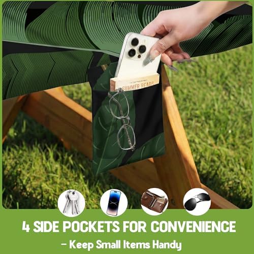 Picnic Table Cover with Bench Covers Tablecloth Table Cloth Camping Gifts for 30th 40th 50th 55th 60th 70th 80th 45th 65th 75th 40 50 55 60 65 70 Year Old Camper RV Owner Camping Lovers Women Men - Image 5