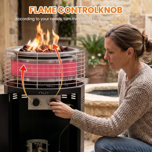   DoCred 34.8" H Outdoor Patio Heater - Image 2