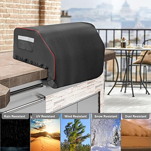 32 Inch Built–in Grill Cover for Bull 45005, Built-in Gas Grill Top Cover - Image 6
