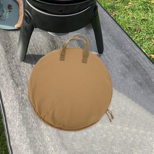 Garneck Outdoor Cast Iron Skillet Storage Bag Portable Frying Pan Pouch for Camp Cooking Convenient Outdoor Cookware Storage and Versatile Carrying Case - Image 6