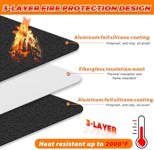 36" Fire Pit Mat for Solo Stove Bonfire - Image 4