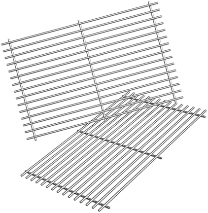 2pcs Stainless Steel Cooking Grill Grates for Weber, 19.5'' x 25.5'' by jkxoo
