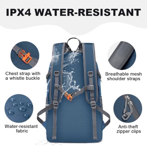 MIYCOO Ultralight Packable Backpack, 35L Water-Resistant Hiking Daypack - Image 4