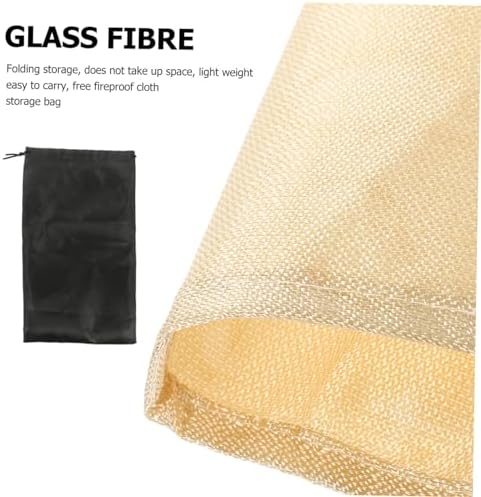 VOSAREA 3pcs Fireproof Mat for Outdoor Cooking Camping and Grilling Protective Cushion Thickness - Image 5