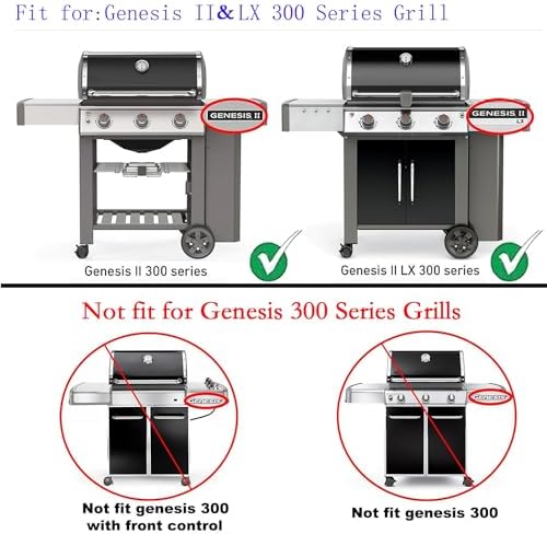 Leship 18.75 Inch Grates for Weber 66095 Genesis II & XL 300 Series Grill - Image 3