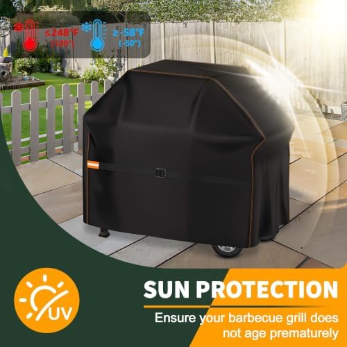 Enzeno Grill Cover for Outdoor Waterproof,67 inch 4 Burner BBQ Gas Cover - Image 3