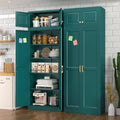 86" Metal Pantry Cabinet,Kitchen Storage Cabinet with Shelves by SteelLifeNeatlyOrganized