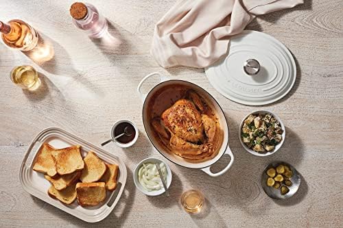 Le Creuset Enameled Cast Iron Oval Dutch Oven, 2.75 qt., Marseille - Image 6