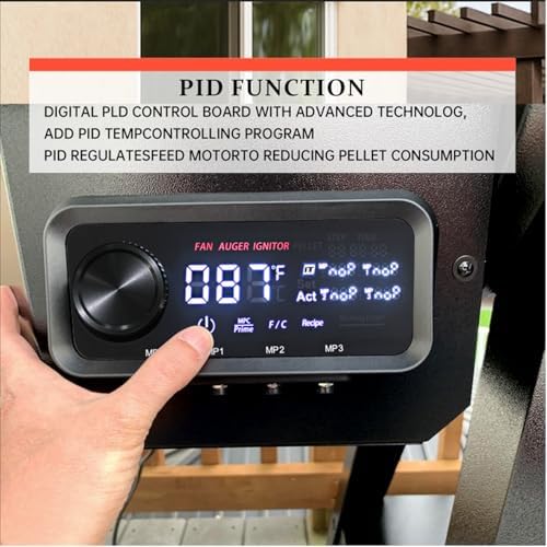 Replacement Pit Boss PID Thermostat Control Board 80145 Compatible with Pit Boss Pro Series II 1150 Wood Pellet Grills, with WiFi & Bluetooth Function, can Connect to Mobile APP. - Image 4