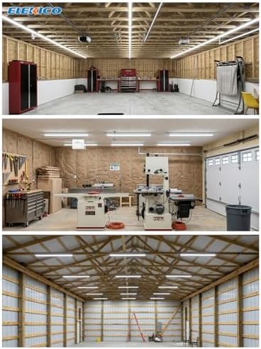 Super Bright 50W Led Shop Lights 4FT 10-Pack 5000K 7500LM For Garage Shop - Image 2