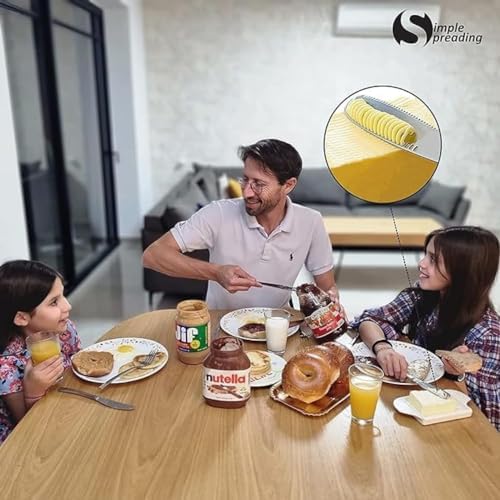 Simple preading Stainless Steel Butter Spreader, Butter Knife - 3 in 1 Kitchen Gadgets (10 Set) - Image 3