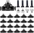 48 Pcs Misting Nozzles Kit,0.012 Orifice (0.3 mm) Mister Nozzles by FOGWOWO