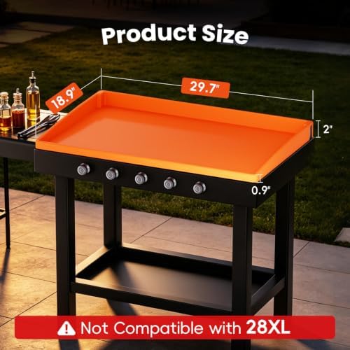 snuggery 29 Inch Silicone Griddle Mat for Blackstone Griddle, Full Edge - Image 6